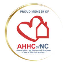 Proud member, Association for Home and Hospice Care of North Carolina